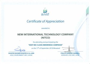 CERTIFICATE OF APPRECIATION - AWARENESS CAMPAIGN - QP