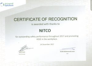 CERTIFICATE OF RECOGNITION - QP
